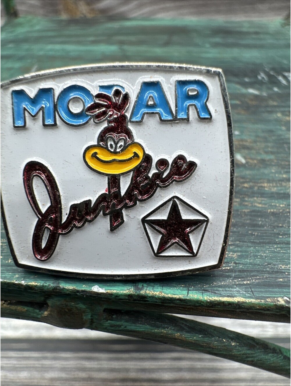 Mopar Junkie Lapel Pin - Road Runner EUC Rare